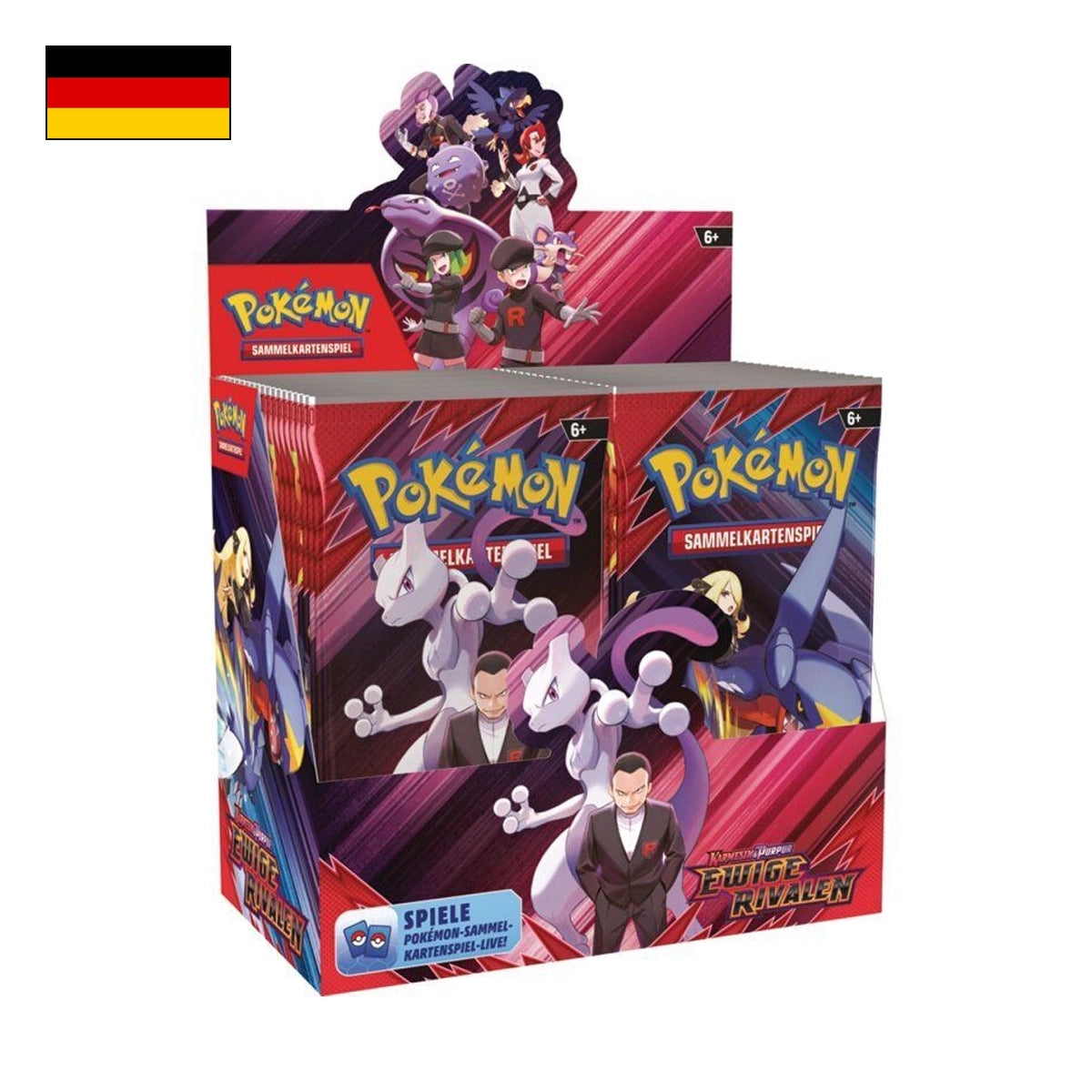 Pokémon: Ewige Rivalen Display - Deutsch