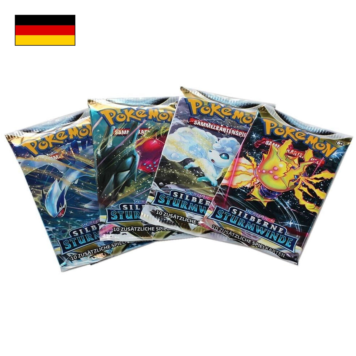 Pokémon: Silberne Sturmwinde Display - Deutsch