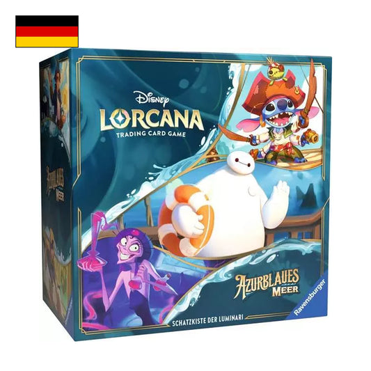 Disney Lorcana: Azurblaues Meer Schatzkiste der Luminari - Deutsch