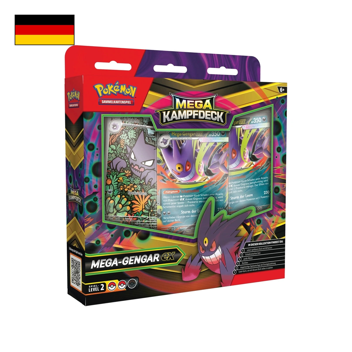 Pokémon: Kampfdeck Mega Gengar ex / Mega Diancie ex - Deutsch